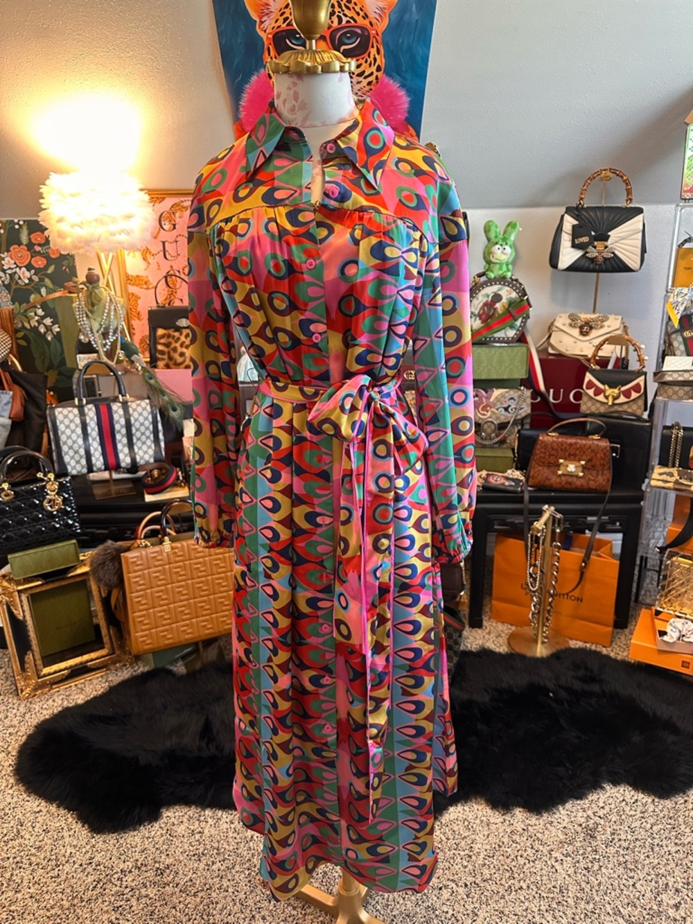 Alden Adair The Jane Dress Plume NWT